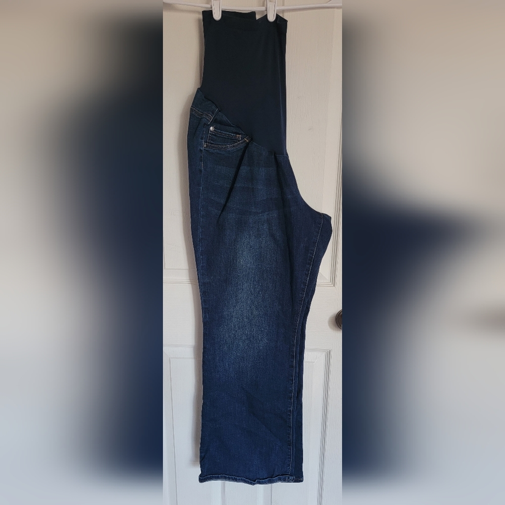 Indigo Blue Maternity Jeans plus size